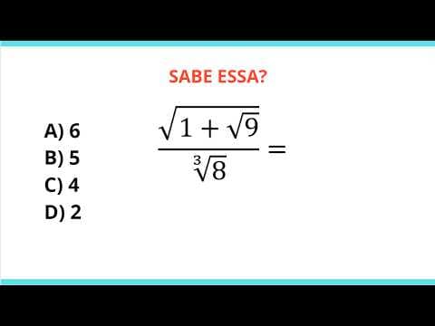 Thumbnail da aula: EXPRESSÃO COM RAIZ QUADRADA - Quem sabe como faz?