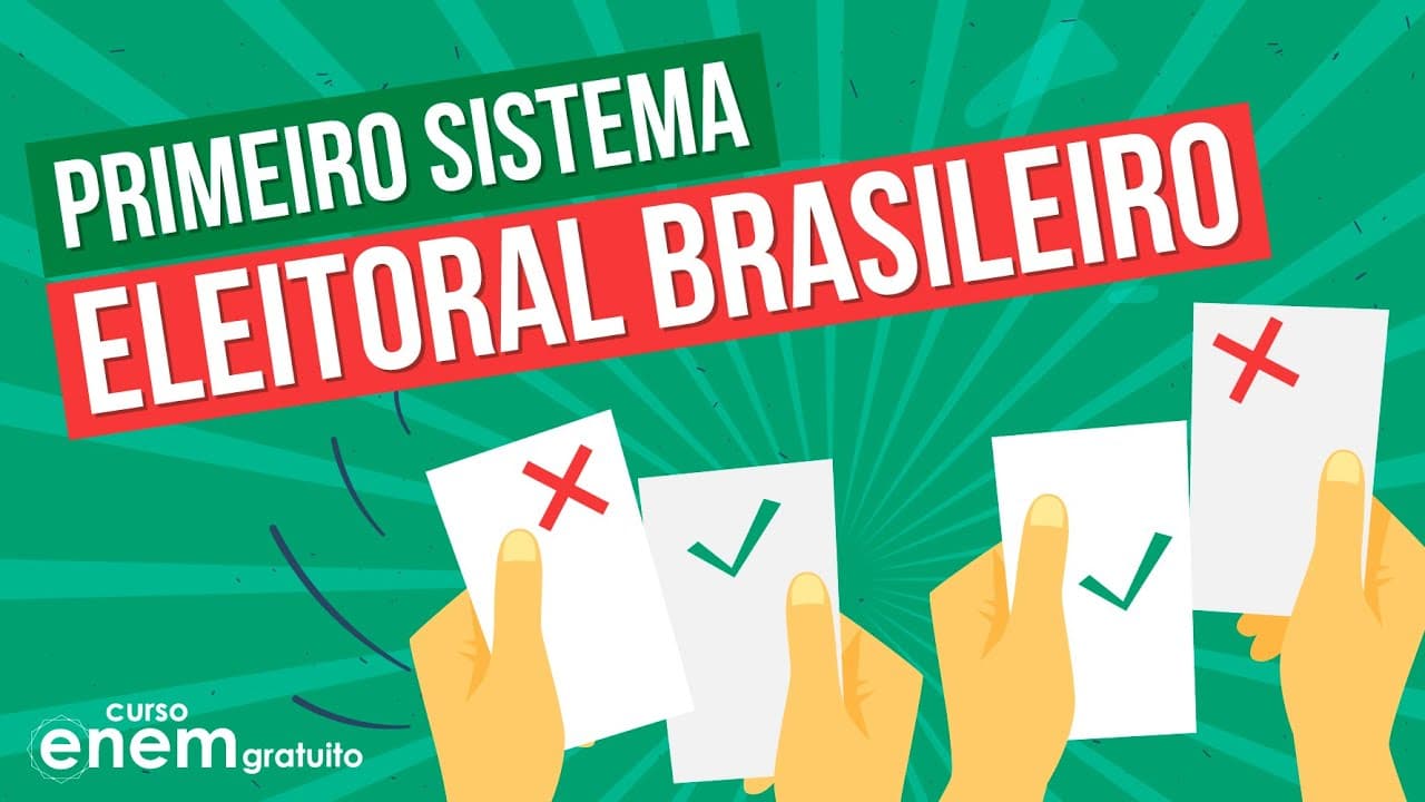 Thumbnail: O 1º SISTEMA ELEITORAL BRASILEIRO: Constituição imperial de 1824 | Sistemas eleitorais do Brasil