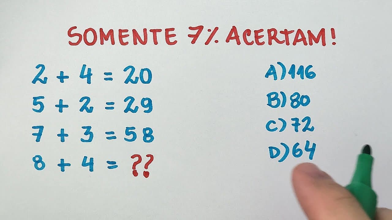 Thumbnail: 🔥 HELP MATEMÁTICA BÁSICA | Desafio de Lógica