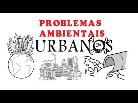 Thumbnail da aula: OS SEIS PROBLEMAS AMBIENTAIS URBANOS