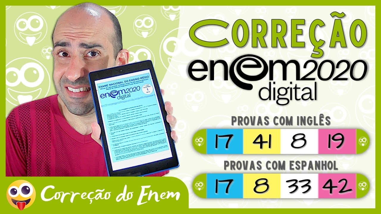 Thumbnail: [CORREÇÃO DO ENEM] Questão 17 - Enem 2020 digital - Prova azul (inglês) ▷ Cinema Novo