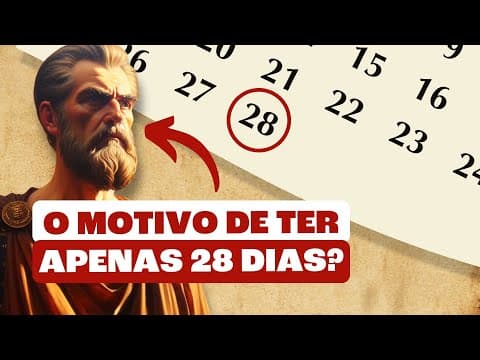 Thumbnail da aula: Por que Só Fevereiro Tem 28 Dias? A Resposta Vai Te Surpreender!
