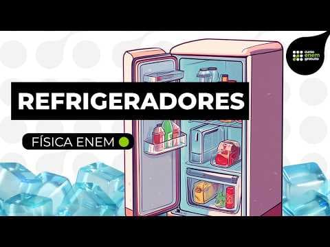 Thumbnail da aula: REFRIGERADORES: como funciona a geladeira | Física Enem | Flaverson Batista