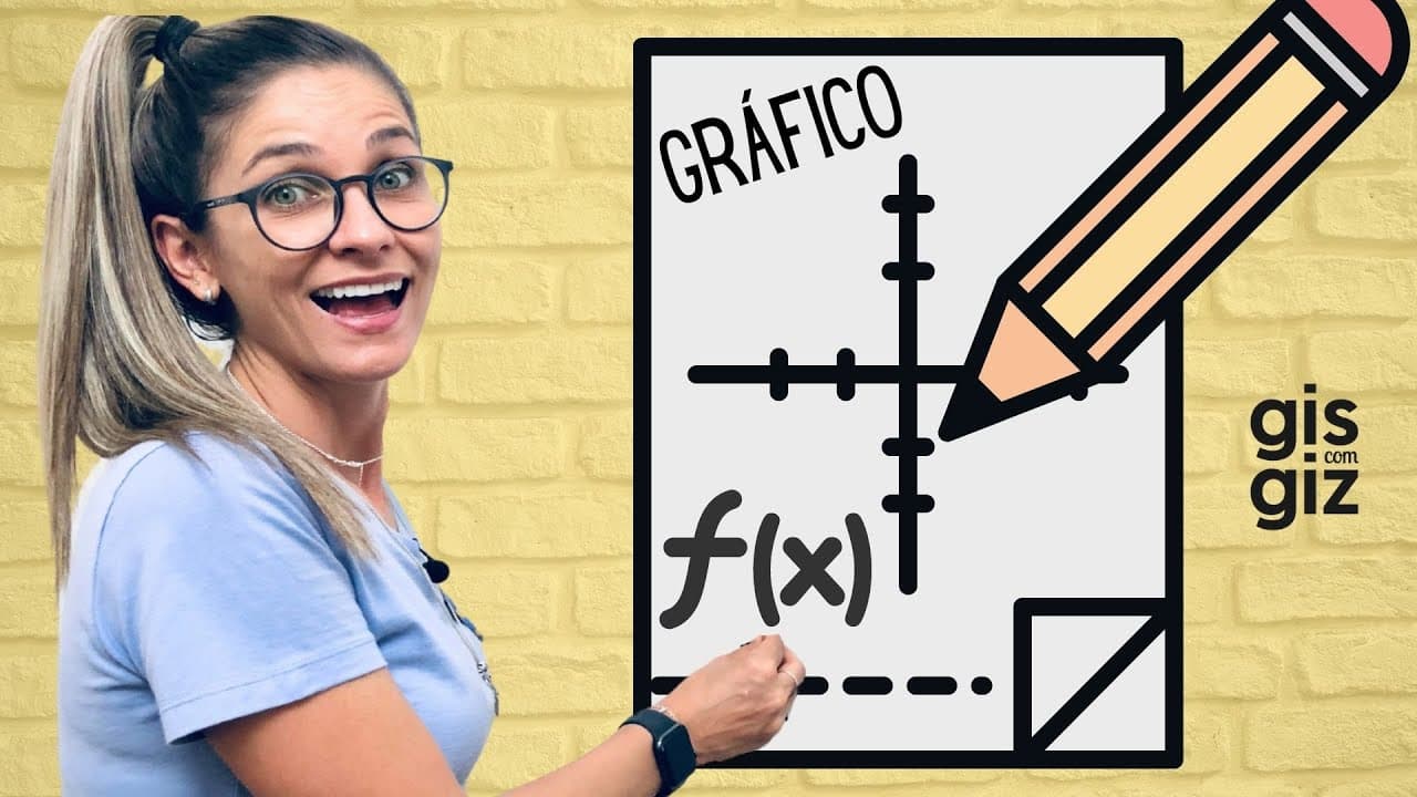 Thumbnail: GRÁFICO DE UMA FUNÇÃO DO PRIMEIRO 1º GRAU - FUNÇÃO AFIM - AULA 5