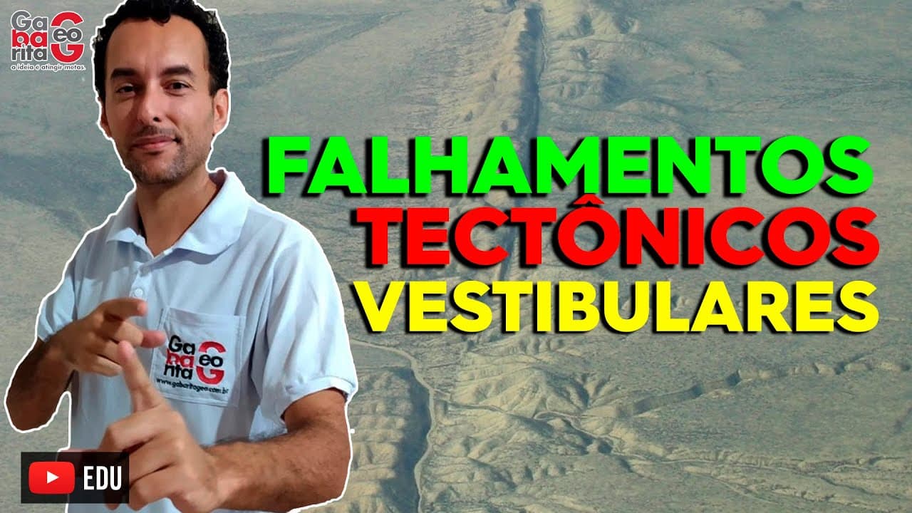 Thumbnail: Geografia para FUVEST 2024 | Falhamentos Tectônicos | Aprofundamento |
