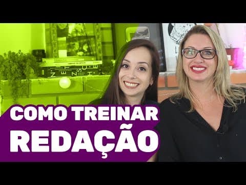 Thumbnail da aula: 📝 Como treinar redação para o ENEM?