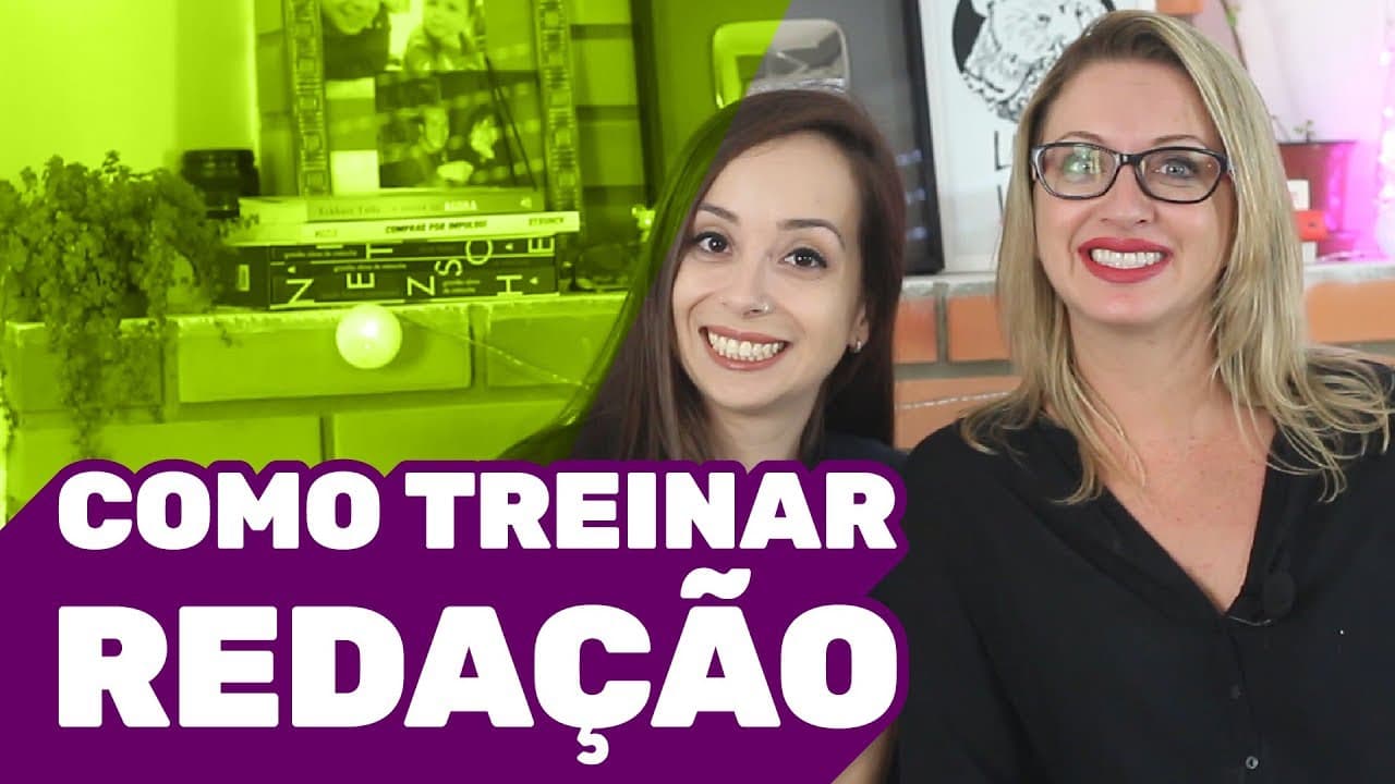 Thumbnail: 📝 Como treinar redação para o ENEM?