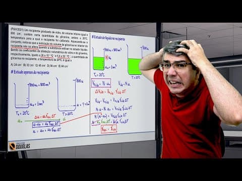 Thumbnail da aula: Questão ruim e difícil de dilatação absurda da FGV endossada por sistema de ensino