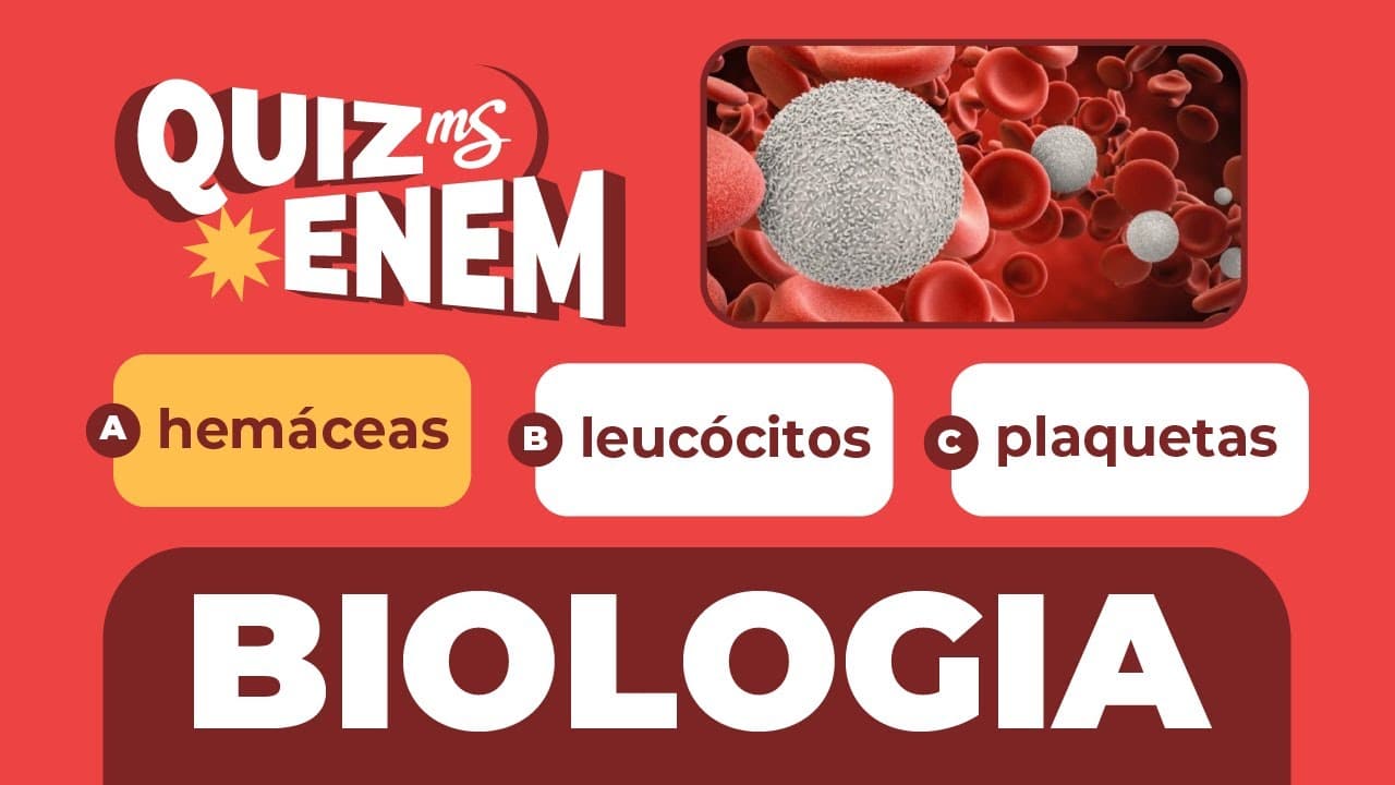 Thumbnail: Treinando Questões | Biologia | QUIZ ENEM | Me Salva! ENEM