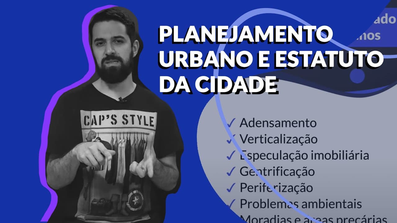 Thumbnail: Stoodi | Pocket Aula: Geografia - Planejamento Urbano e Estatuto da Cidade