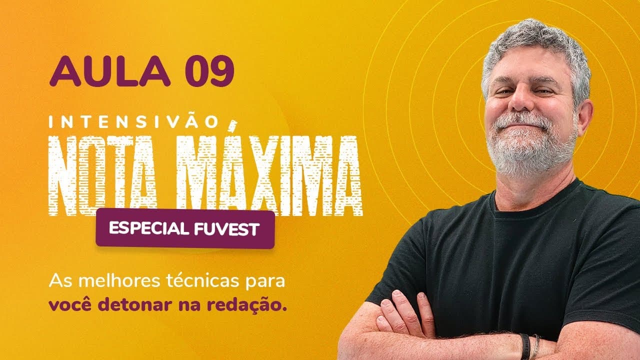 Thumbnail: LIVE ESPECIAL FUVEST COM PROFESSOR MARCELO D'ÁUREA!!!
