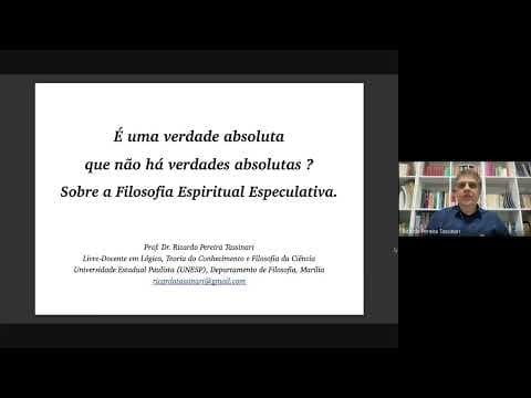 Thumbnail da aula: Prof Dr Ricardo Tassinari (UNESP) - É uma verdade absoluta q não há verdades absolutas ? Sobre a FEE