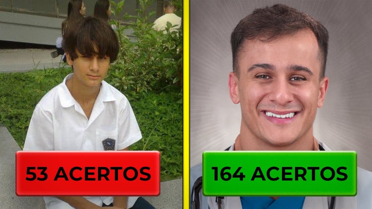 Thumbnail: Ficar BONITO vai te aprovar em MEDICINA (deixe de ser feio)