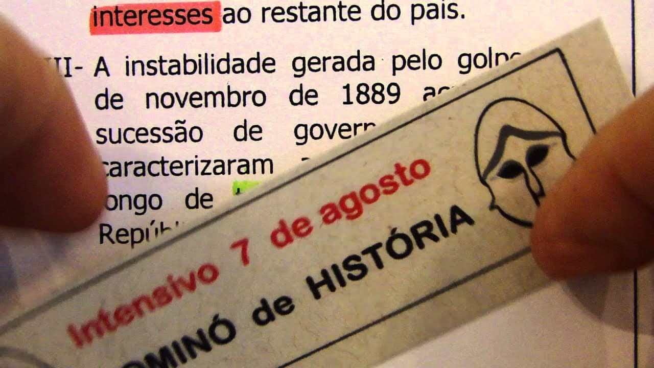 Thumbnail: VESTIBULAR PARA MEDICINA / UFRGS 2013 História (questão 12)