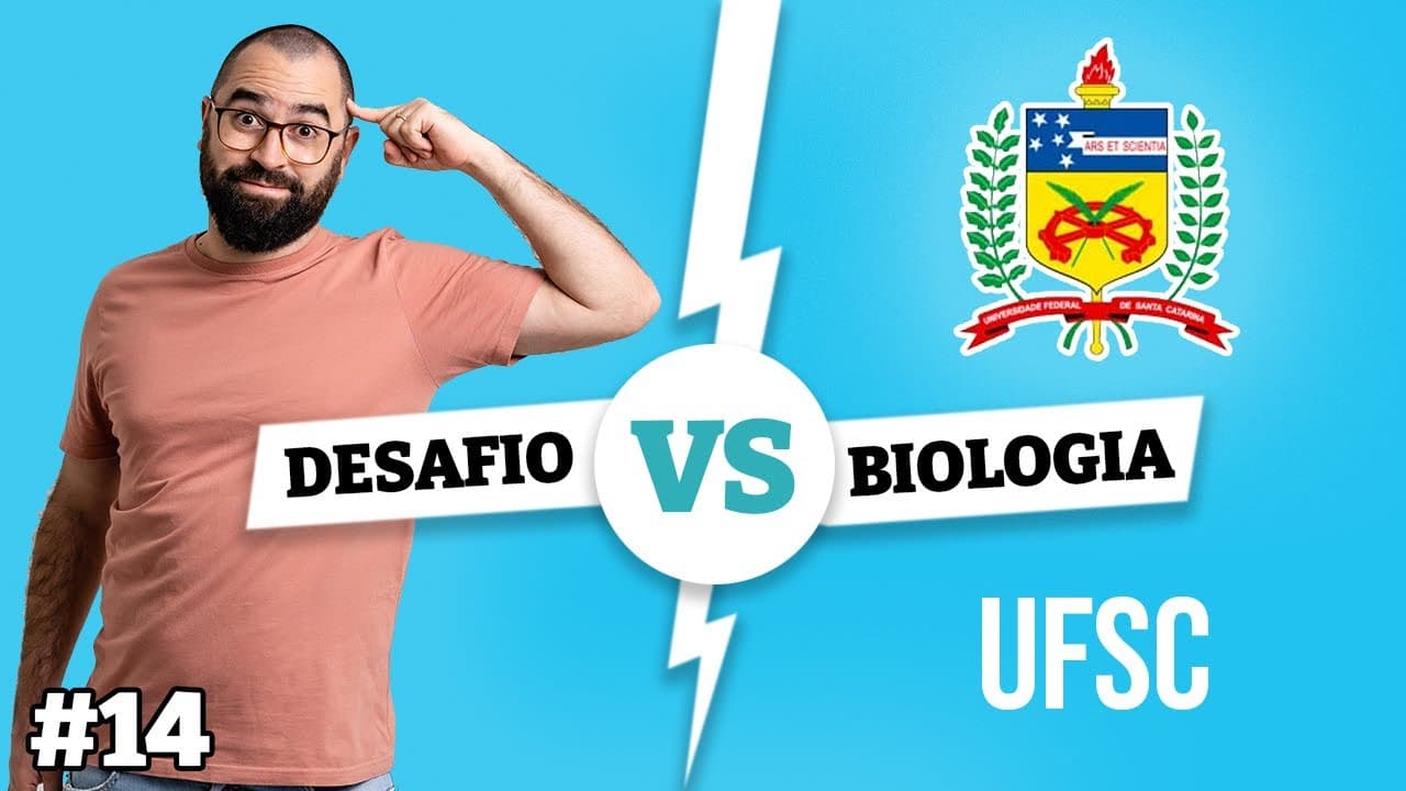 Thumbnail: O HDL é o colesterol bom ou o ruim? - Desafio Biologia - UFSC | Prof. Guilherme