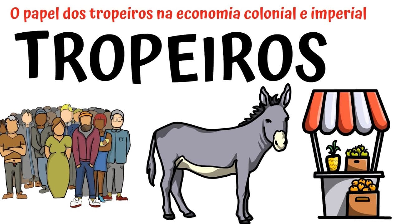 Thumbnail: O PAPEL DOS TROPEIROS NA ECONOMIA COLONIAL E IMPERIAL