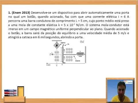 Thumbnail da aula: Questão de Física: Enem 2013 1/15