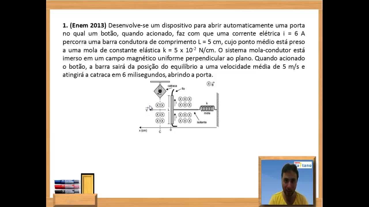 Thumbnail: Questão de Física: Enem 2013 1/15