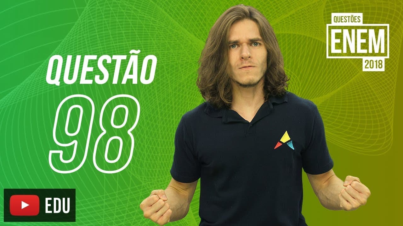 Thumbnail: ENEM 2018 | Conservação de energia | Questão 98 (caderno amarelo)