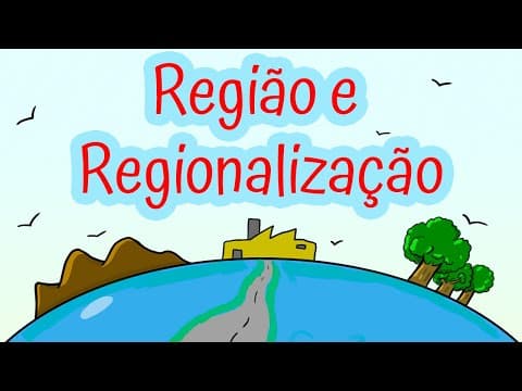 Thumbnail da aula: o que é região? O que é Regionalização? Entenda o conceito Fácil! (Geografia)