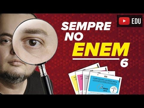 Thumbnail da aula: Ondas | Fenômenos ondulatórios | Acústica | Sempre no ENEM 06