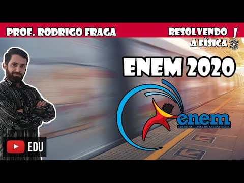 Thumbnail da aula: (ENEM) No Autódromo de Interlagos, um carro de Fórmula 1 realiza a curva S do Senna numa trajetória