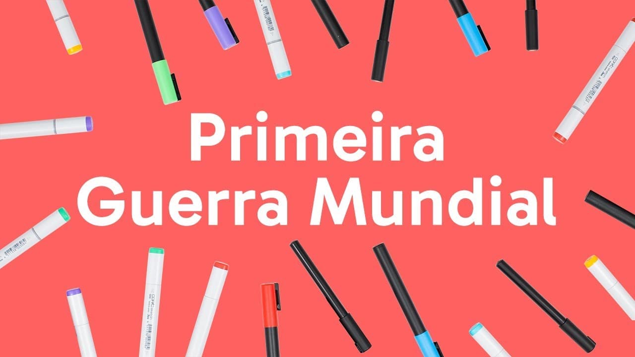 Thumbnail: PRIMEIRA GUERRA MUNDIAL: RESUMO | HISTÓRIA | QUER QUE DESENHE?