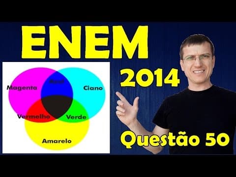 Thumbnail da aula: 50 - ENEM 2014 - Física - Óptica - Questão 50 resolvida (Caderno Azul) - Prof. Marcelo Boaro