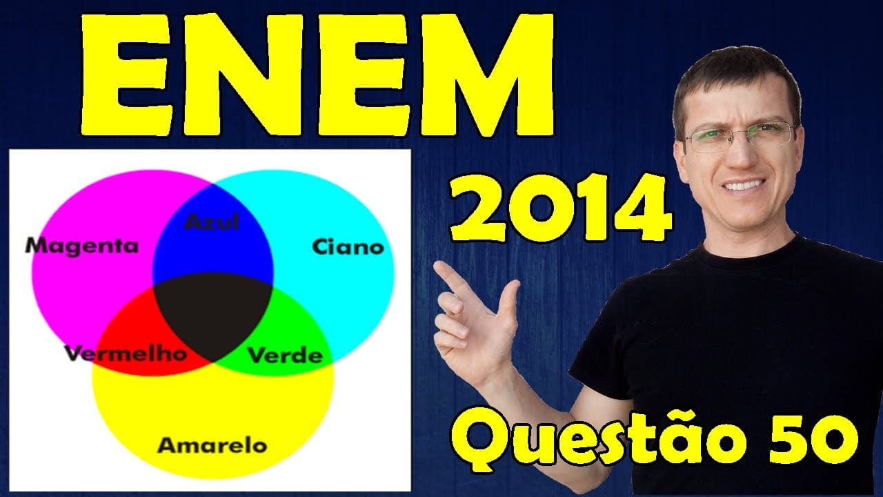 Thumbnail: 50 - ENEM 2014 - Física - Óptica - Questão 50 resolvida (Caderno Azul) - Prof. Marcelo Boaro