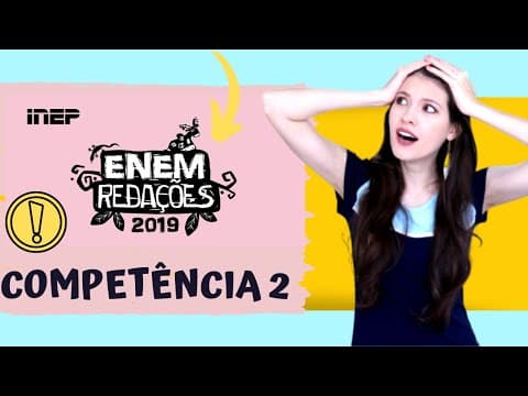 Thumbnail da aula: Como tirar nota máxima na competência 2 - MANUAL DOS CORRETORES DE REDAÇÃO DO ENEM - INEP
