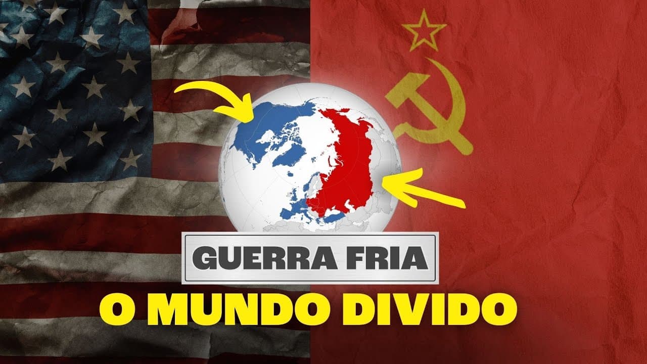 Thumbnail: Guerra Fria | Resumo Completo Em 6 Minutos