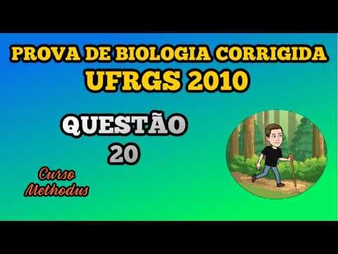 Thumbnail da aula: 20 de 2010 da prova de biologia da UFRGS - Charles Darwin em seu livro Origens das Espécies