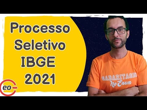 Thumbnail da aula: Como estudar GEOGRAFIA para o Processo Seletivo do IBGE 2021|