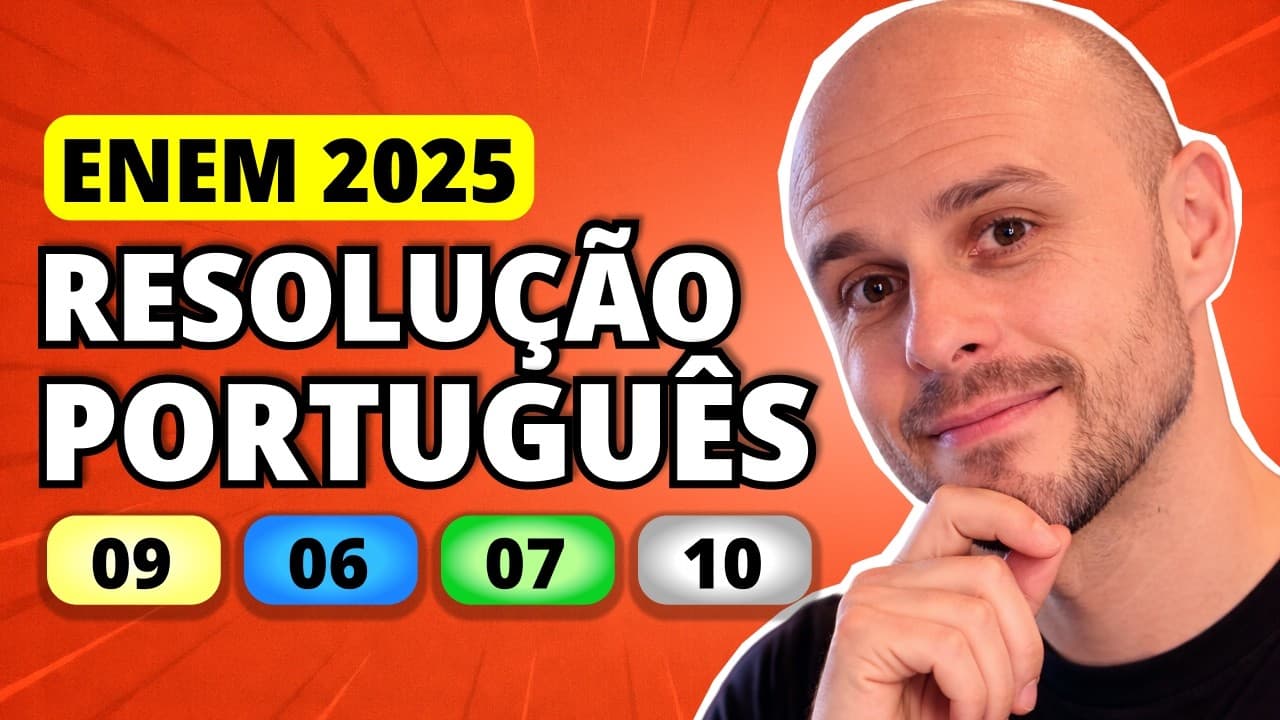 Thumbnail: ENEM 2025 Linguagens – Questão 9 | No que diz respeito ao gênero bilhete, a autora dessa crônica
