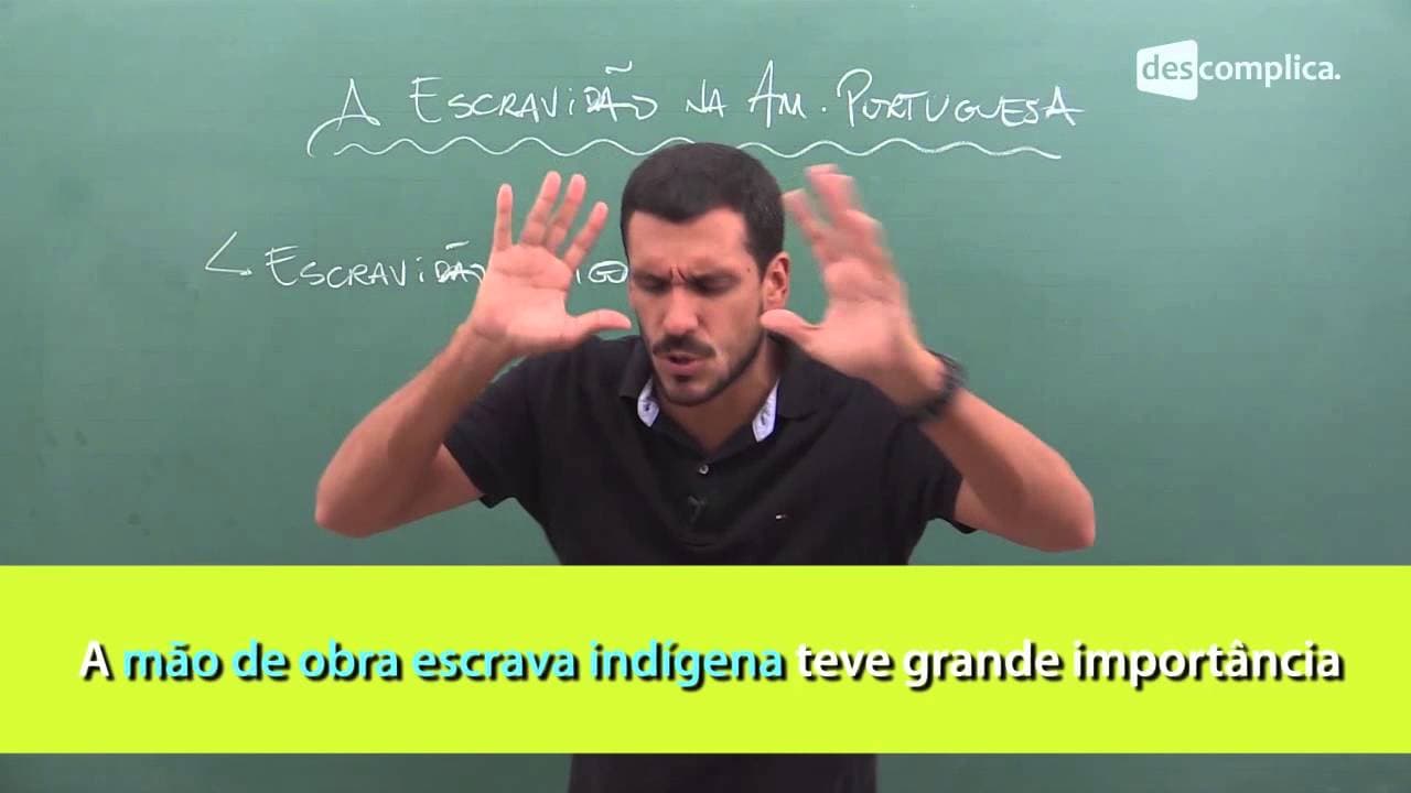 Thumbnail: A Escravidão e Resistência Indígena e Africana na América - História | Descomplica