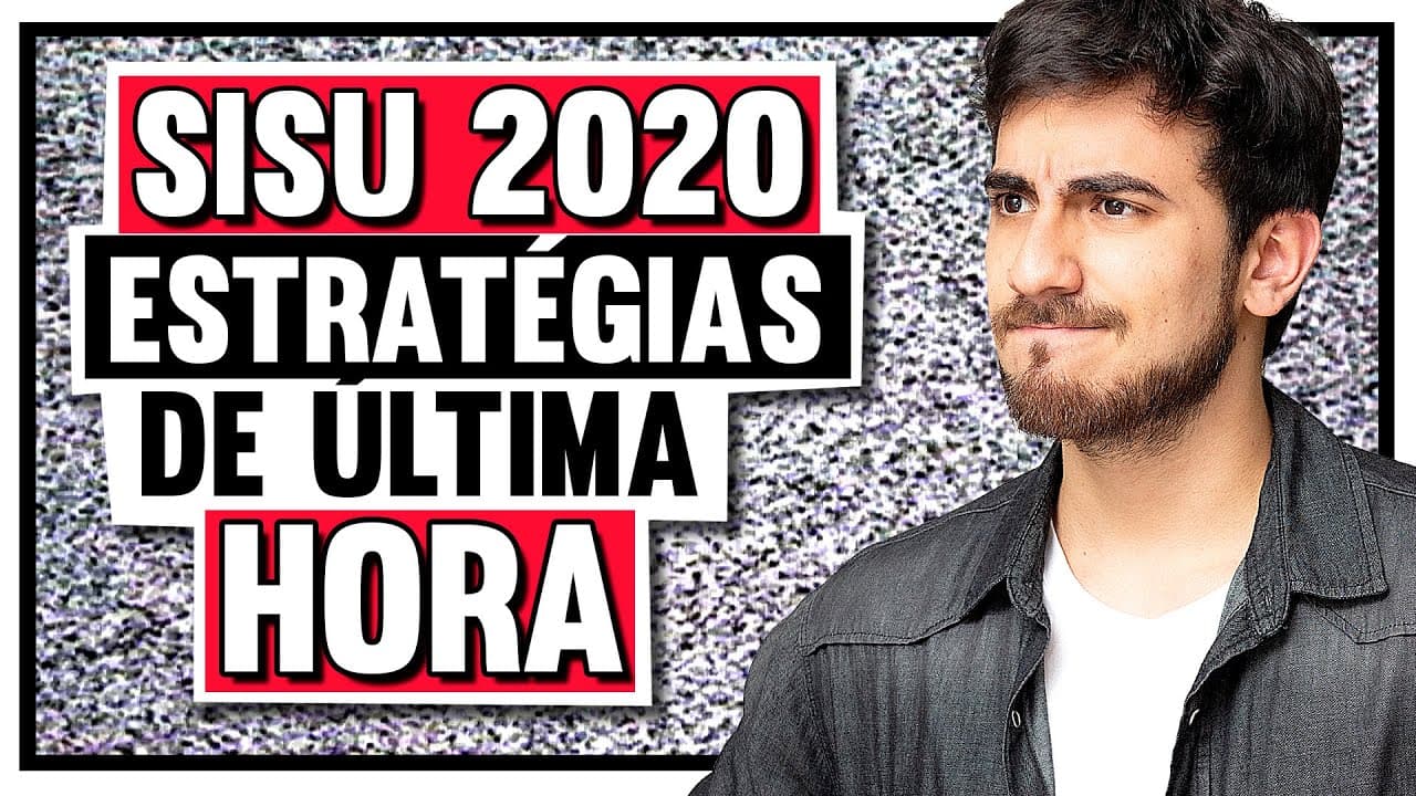 Thumbnail: ÚLTIMOS DIAS DE SISU 2020! O vídeo MAIS IMPORTANTE de todos!!