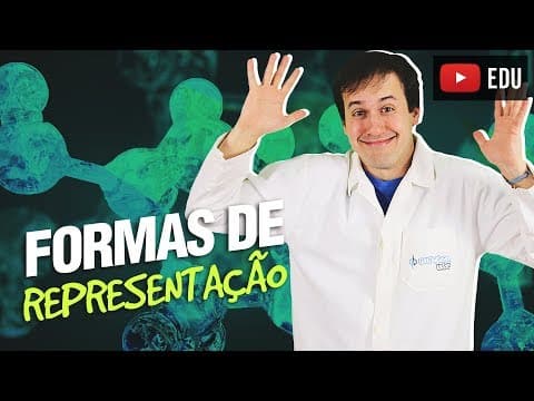 Thumbnail da aula: 1. Cadeias Carbônicas: Formas de Representação (1/3) [Química Orgânico]
