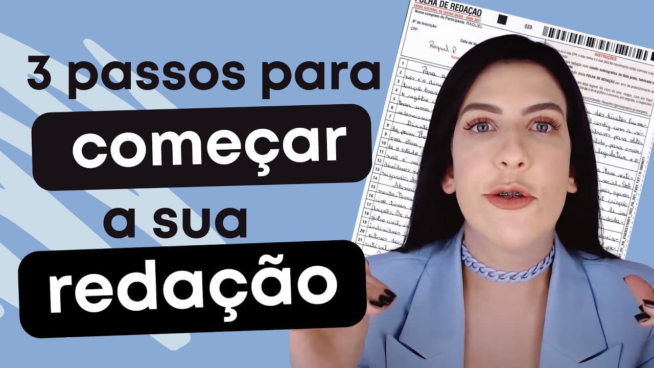 Thumbnail: 3 Citações para QUALQUER TEMA DO ENEM 2022
