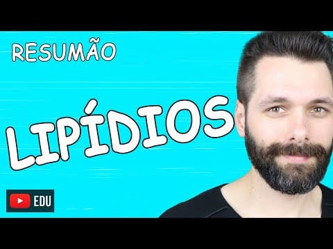 Thumbnail da aula: RESUMO Sobre LIPÍDIOS - Bioquímica | Biologia com Samuel Cunha