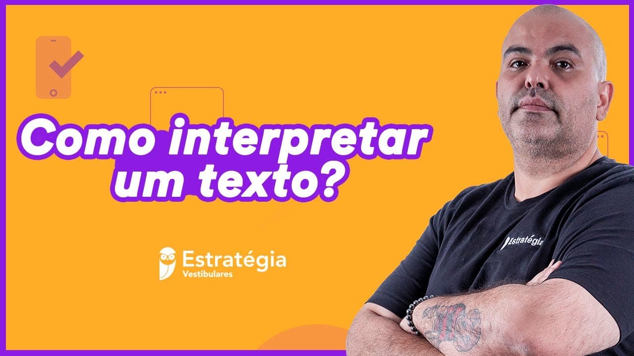 Thumbnail: Conceitos básicos da interpretação de texto para UNICAMP