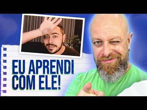 Thumbnail da aula: TUDO sobre LÍNGUA DE SINAIS com o NETO LIBRAS | Professor Noslen
