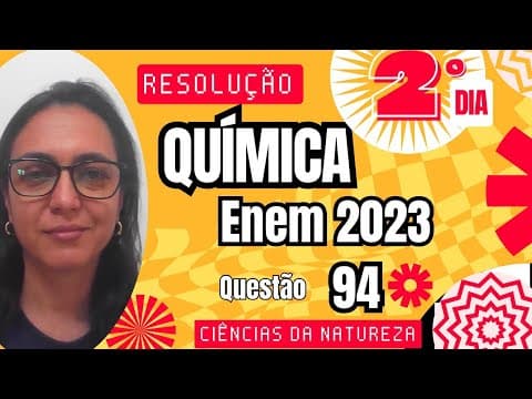 Thumbnail da aula: 94 ENEM 2023 - Os solos amazônicos, ricos em silicato, não são apropriados para o cultivo  #enem2023