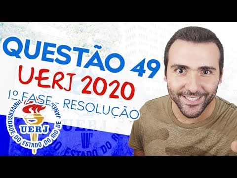 Thumbnail da aula: UERJ 2020 - QUESTÃO 49 DE GEOGRAFIA - RESOLUÇÃO 2° EXAME DE QUALIFICAÇÃO