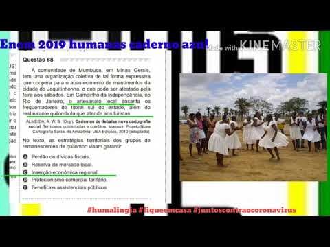 Thumbnail da aula: Questão 68 Enem 2019 humanas caderno azul