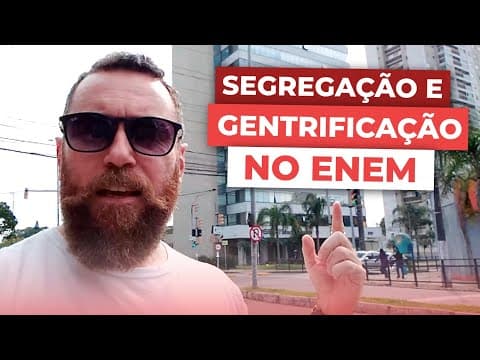 Thumbnail da aula: Como funcionam a Segregação e Gentrificação? | Geodelícia | É MEME OU AULA? | Me Salva! ENEM