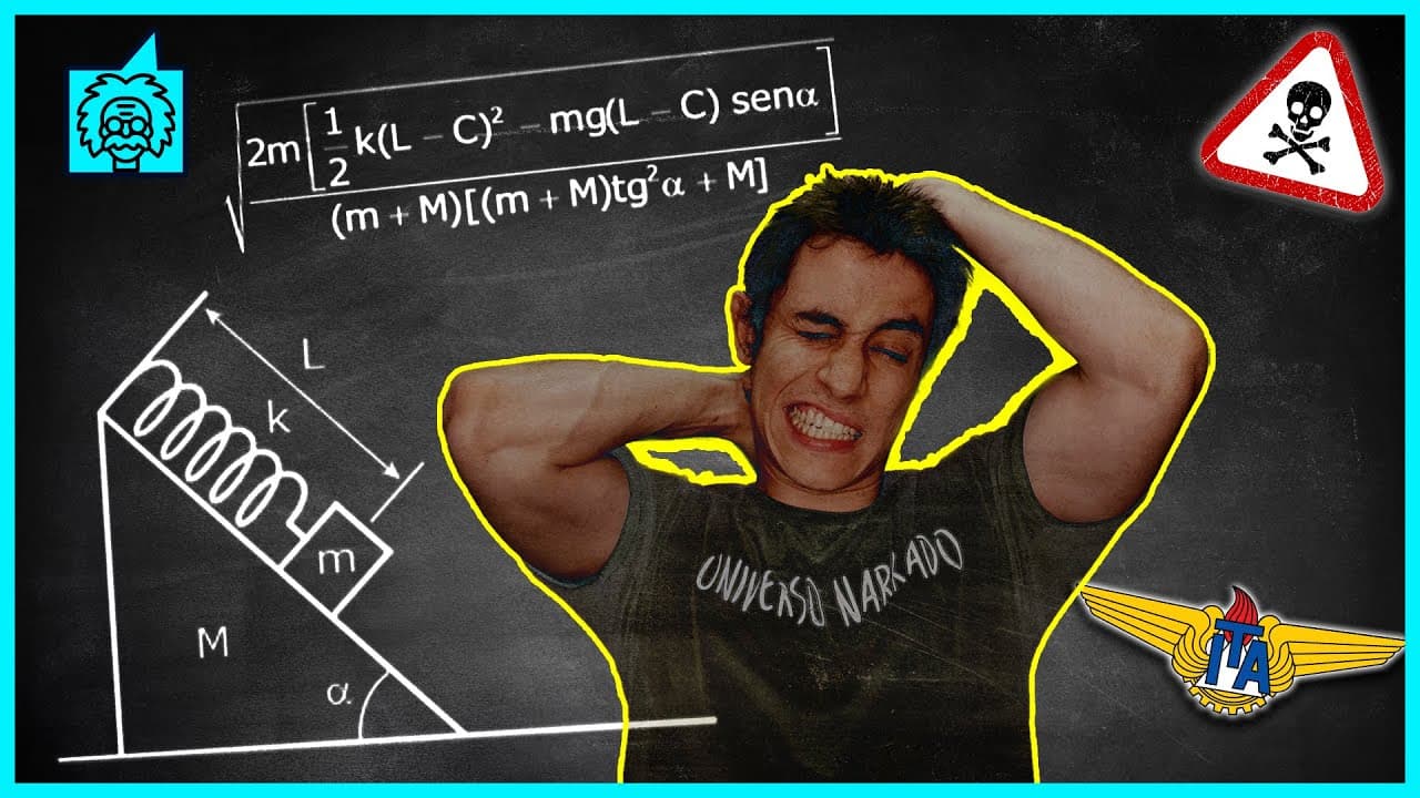 Thumbnail: A questão + DIFÍCIL do ITA! (FÍSICA | MILITARES | IME/ITA)