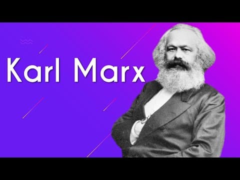 Thumbnail da aula: Karl Marx - Brasil Escola