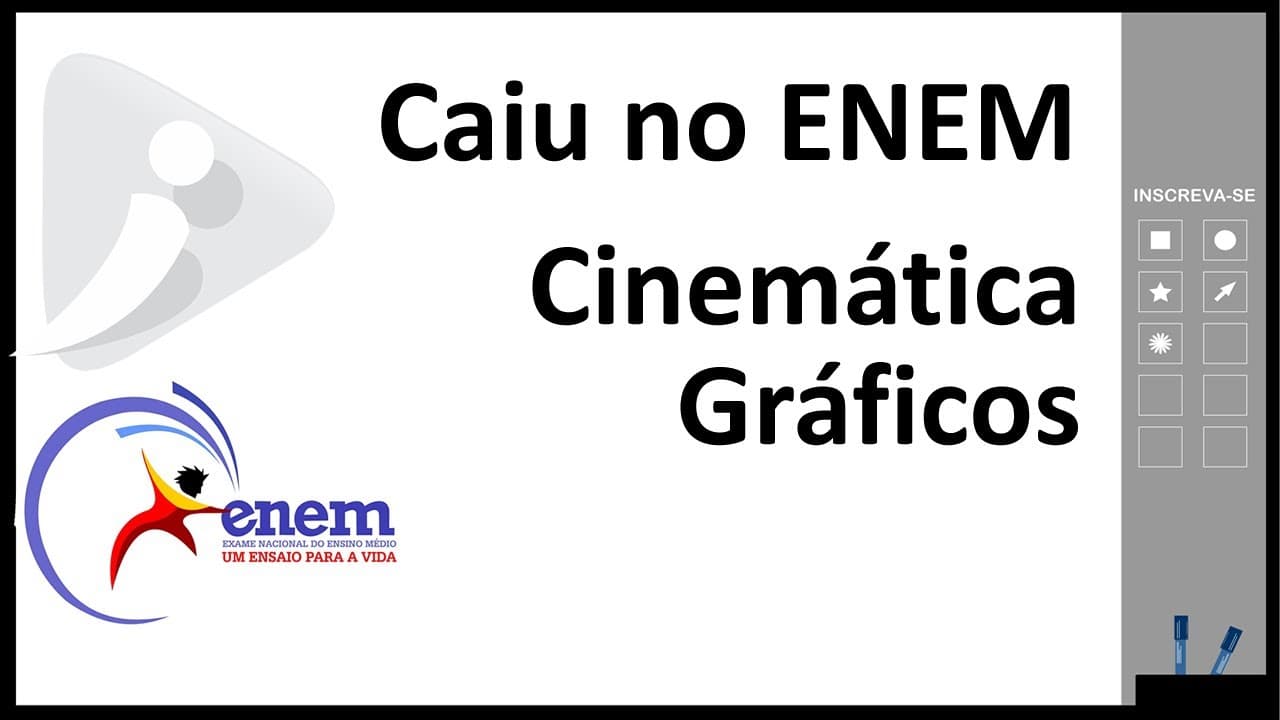 Thumbnail: Caiu no ENEM - Cinemática - Gráficos - Exercício resolvido