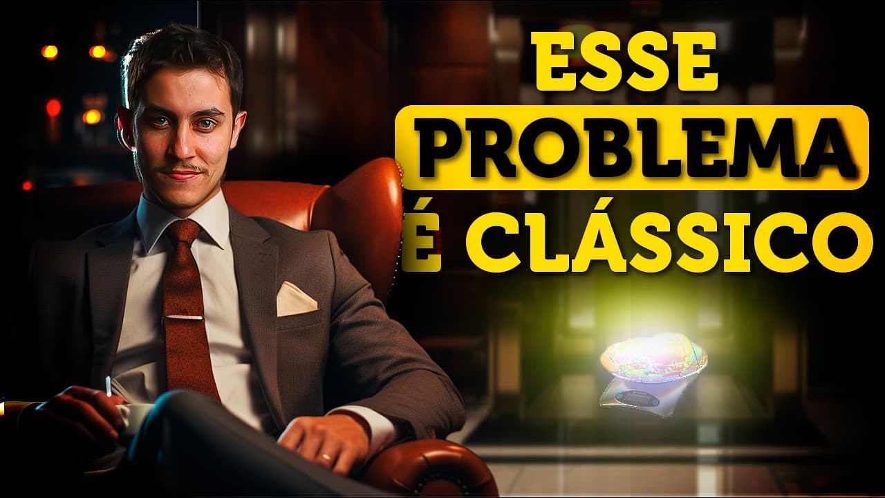 Thumbnail: O problema da BALANÇA no ELEVADOR Leis de Newton
