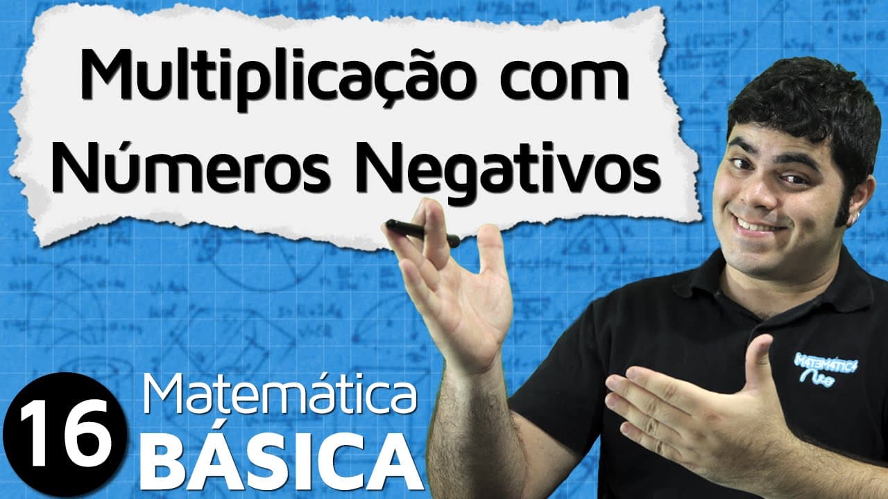 Thumbnail: Multiplicação com Números Negativos | MAB #16